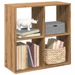 Kamerscherm / Boekenkast 69,5X29X69,5 Cm Bewerkt Hout