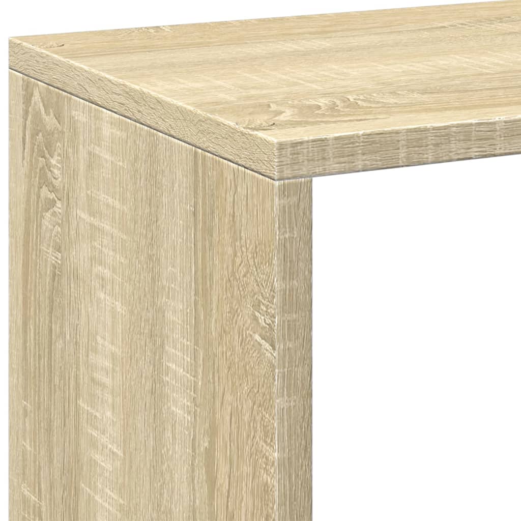 Kamerscherm / Boekenkast 69,5X29X137,5 Cm Hout Sonoma Eiken