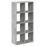 Kamerscherm / Boekenkast 69,5X29X137,5 Cm Hout Betongrijs