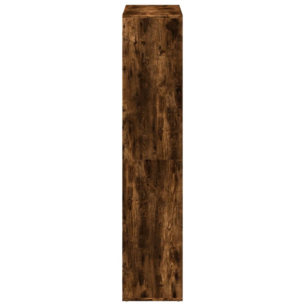 Kamerscherm / Boekenkast 69,5X29X137,5 Cm Hout Gerookt Eiken