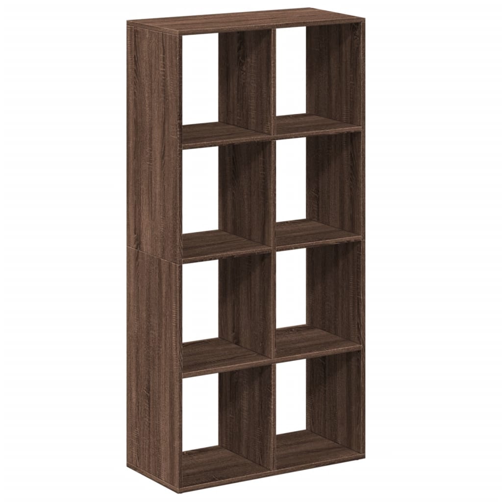 Kamerscherm / Boekenkast 69,5X29X137,5 Cm Hout Bruin Eikenkleur