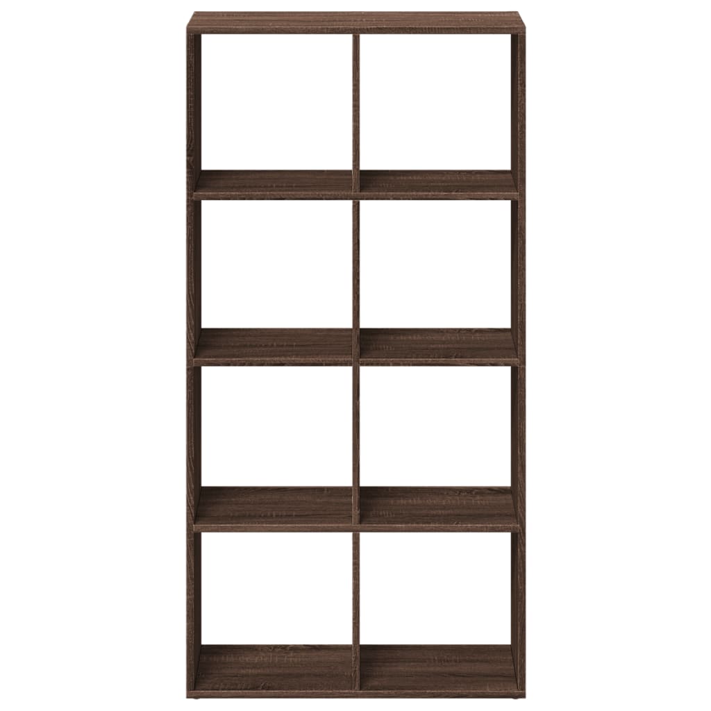 Kamerscherm / Boekenkast 69,5X29X137,5 Cm Hout Bruin Eikenkleur