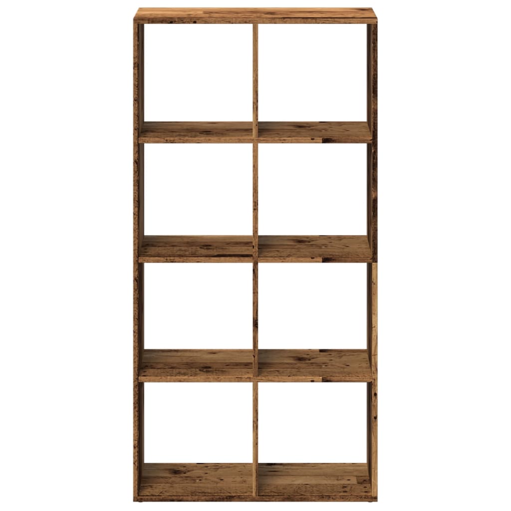 Kamerscherm / Boekenkast 69,5X29X137,5 Cm Hout Kleur Oud Hout