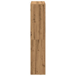 Kamerscherm / Boekenkast 69,5X29X137,5 Cm Hout Artisanaal Eiken Artisanaal Eikenkleurig