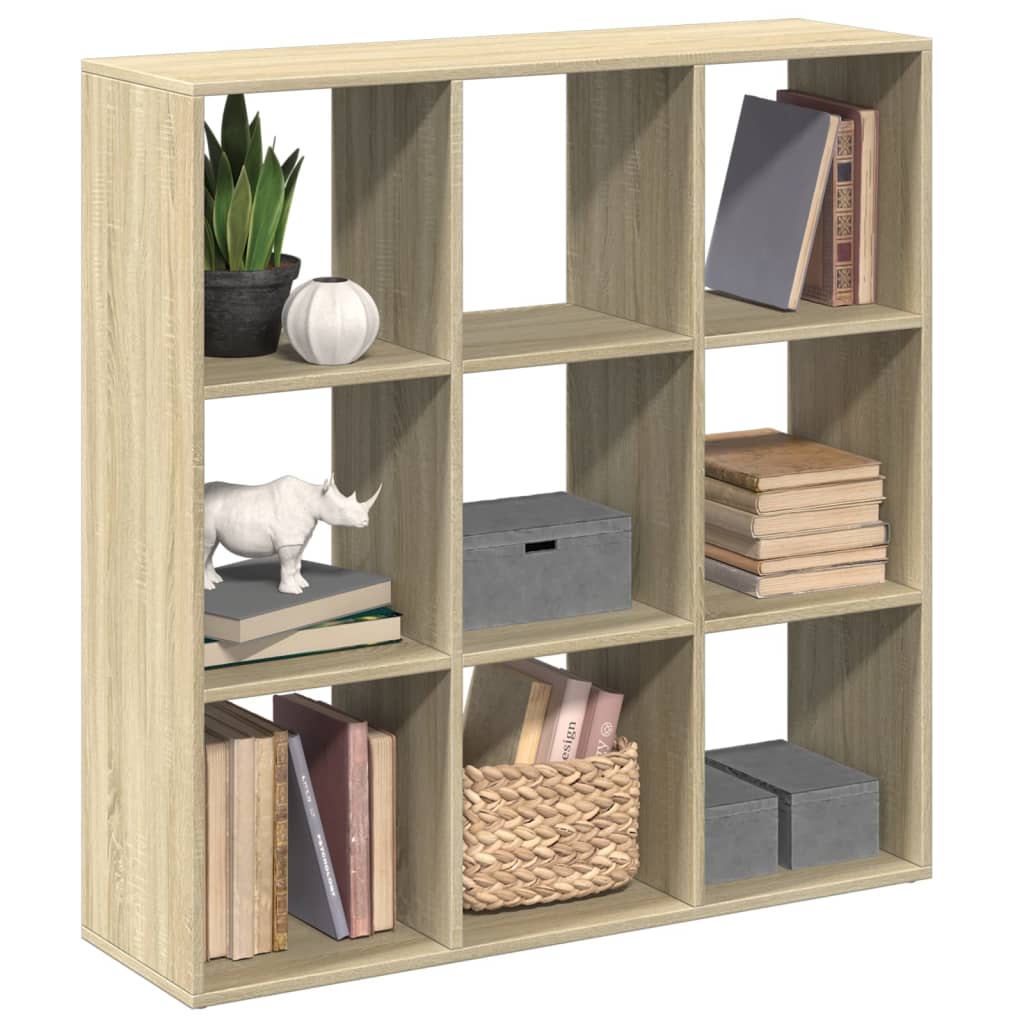 Kamerscherm / Boekenkast 69,5X29X137,5 Cm Hout Sonoma Eiken