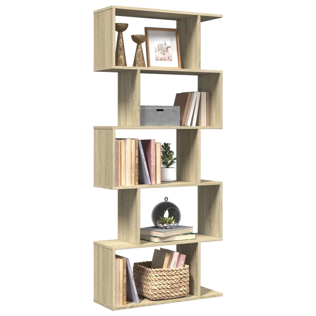 Kamerscherm / Boekenkast 5-Laags 70X24X Hout