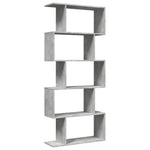 Kamerscherm / Boekenkast 5-Laags 70X24X Hout