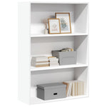 Boekenkast 60X30X Bewerkt Hout Wit