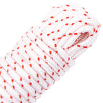 Trekkoord Startkoord Wit En Rood Ø 10 M Nylon