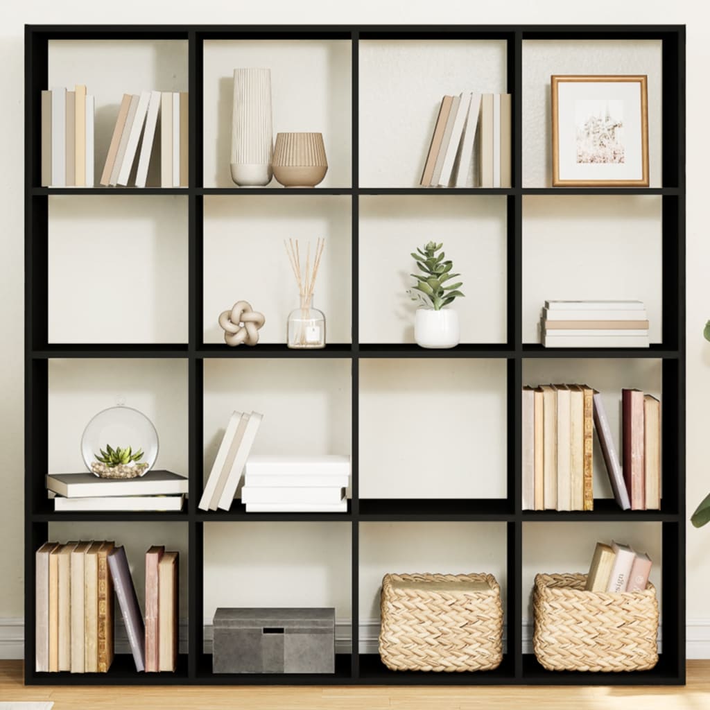 Kamerscherm / Boekenkast 69,5X29X69,5 Cm Bewerkt Hout
