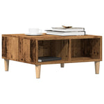 Salontafel 60X60X30 Cm Bewerkt Hout