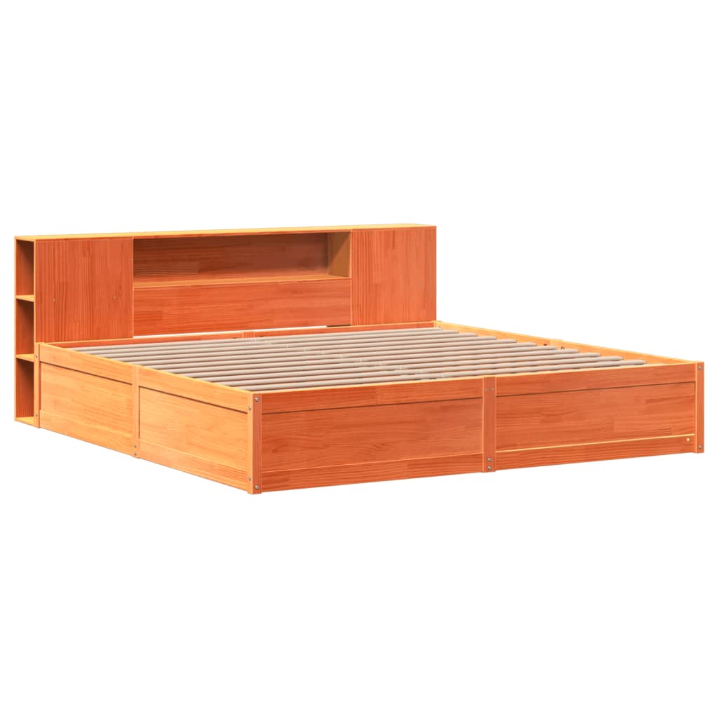 Bedframe Zonder Matras Massief Grenenhout
