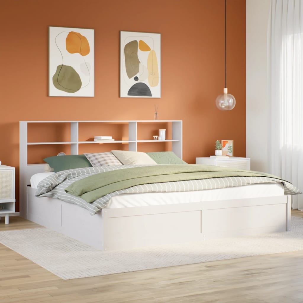 Bedframe Zonder Matras Massief Grenenhout