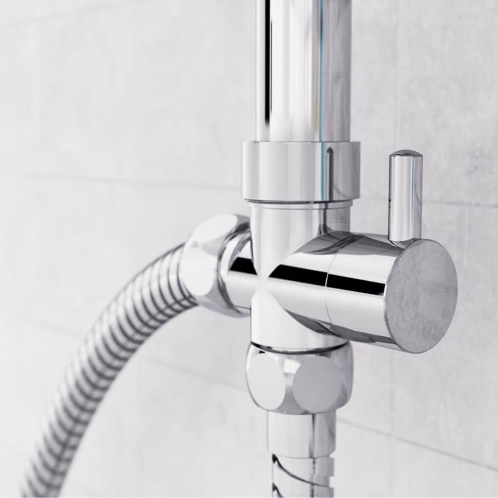 Eisl Hoofddoucheset Easy Energy Chroomkleurig