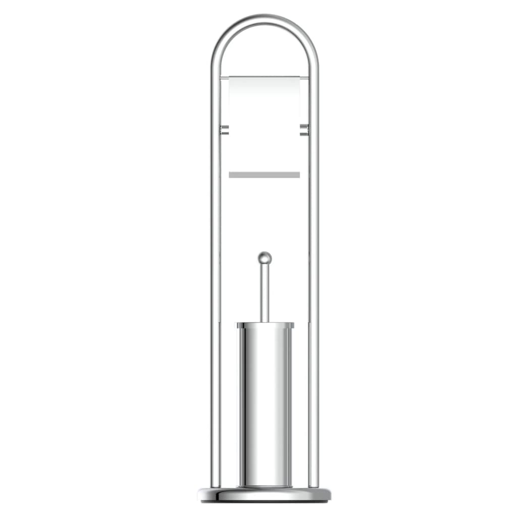 Eisl Toiletset 2-In-1 Vrijstaand Chroomkleurig