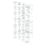 Eisl Douchegordijn Met Golf 200X180X0,2 Cm Wit