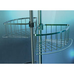 Eisl Hoekdoucherek Telescopisch Chroomkleurig