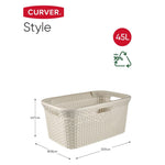 Curver Wasmand Style 45 L Vintage