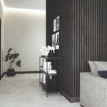 Noordwand Behang Botanica Wooden Slats Zwart En