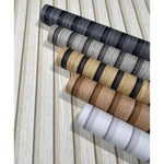 Noordwand Behang Botanica Wooden Slats Zwart En