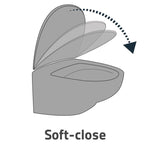 Ridder Toiletbril Generation Soft-Close Wit 2119101