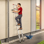 Hailo Telescoopladder Flexline 260 264 Cm Aluminium 7113-091