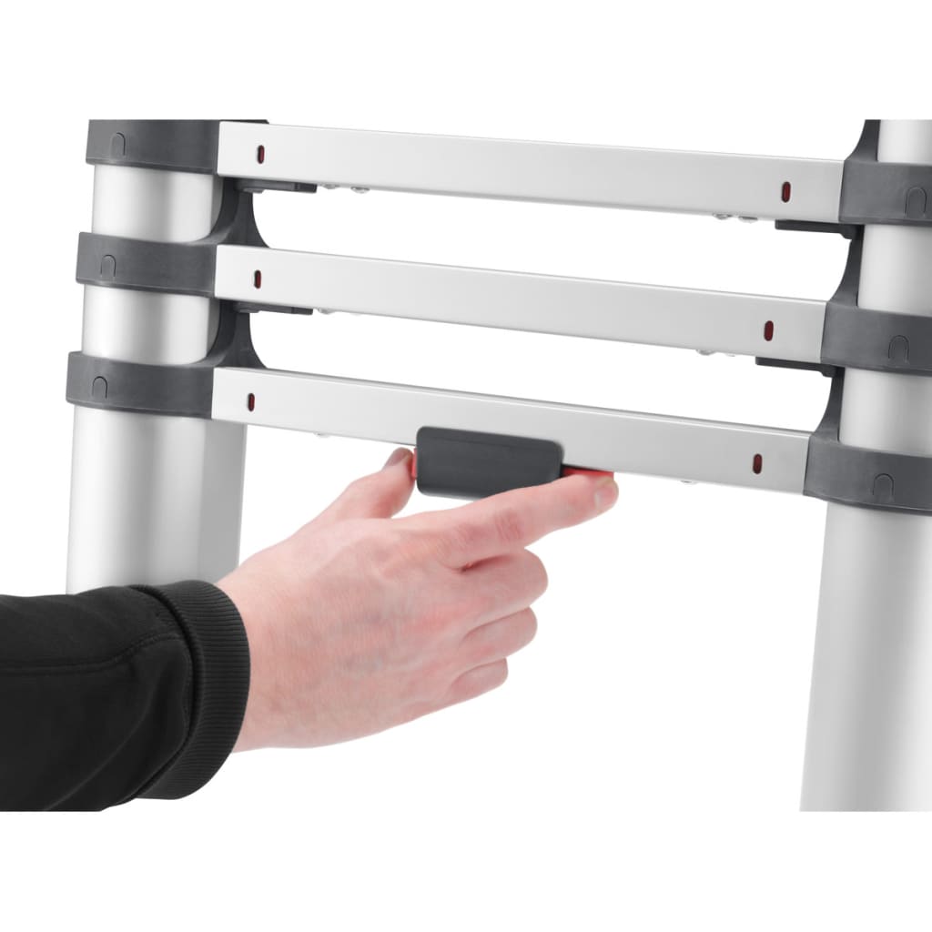 Hailo Telescoopladder Flexline 260 264 Cm Aluminium 7113-091