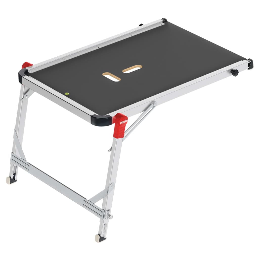 Hailo Trapplatform Tp1 Aluminium Wit