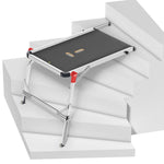 Hailo Trapplatform Tp1 Aluminium Wit