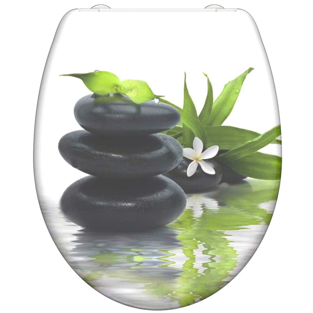 Schütte Toiletbril Met Soft-Close Romantic Duroplast Met Print