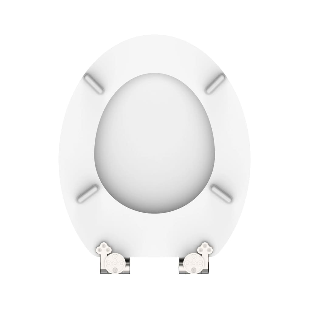 Schütte Toiletbril White Kernhout