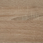 Fmd Salontafel Verplaatsbaar 70X70X36 Cm Eikenkleurig En Glanzend