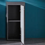 Trendteam Opbergkast Miami Wit En Rokerig Zilverkleurig