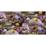 Noordwand Behang Good Vibes Coral And Tropical Fish Geel En Paars