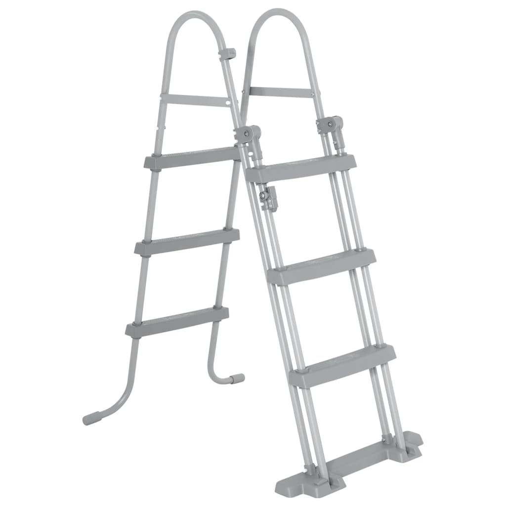 Bestway Zwembadladder Flowclear Met 4 Treden 107 Cm Donkerbruin