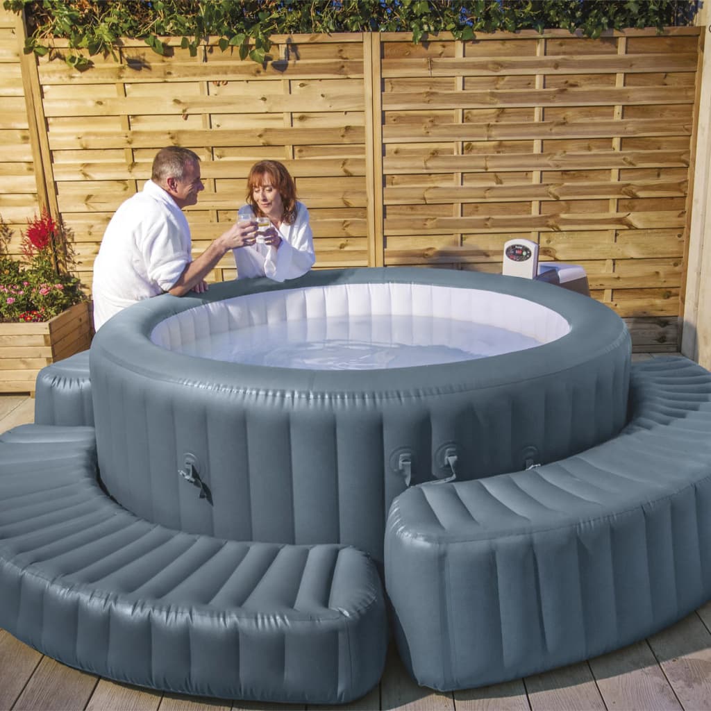 Bestway Omranding Voor Ronde Spa's Lay-Z-Spa Opblaasbaar