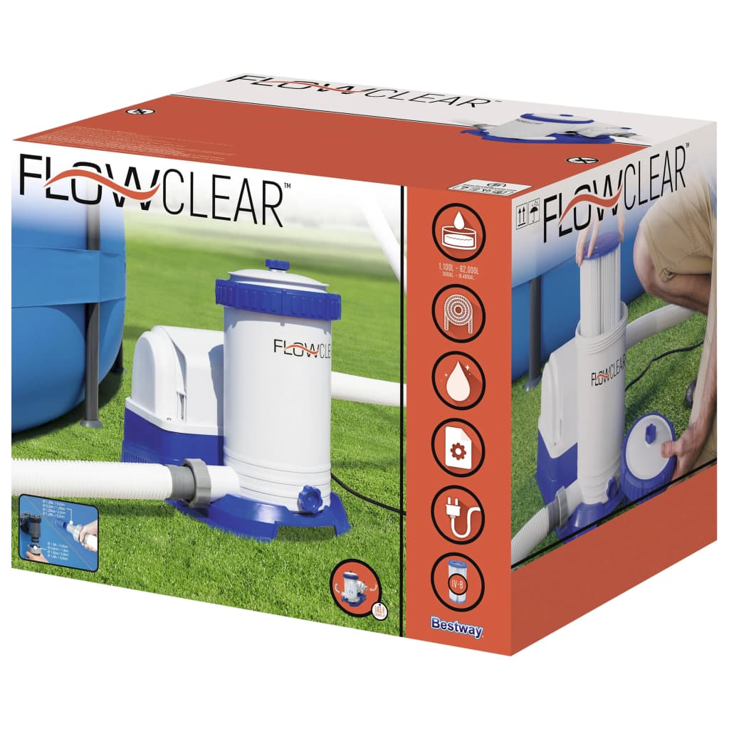 Bestway Zwembadfilterpomp Flowclear 9463 L/U