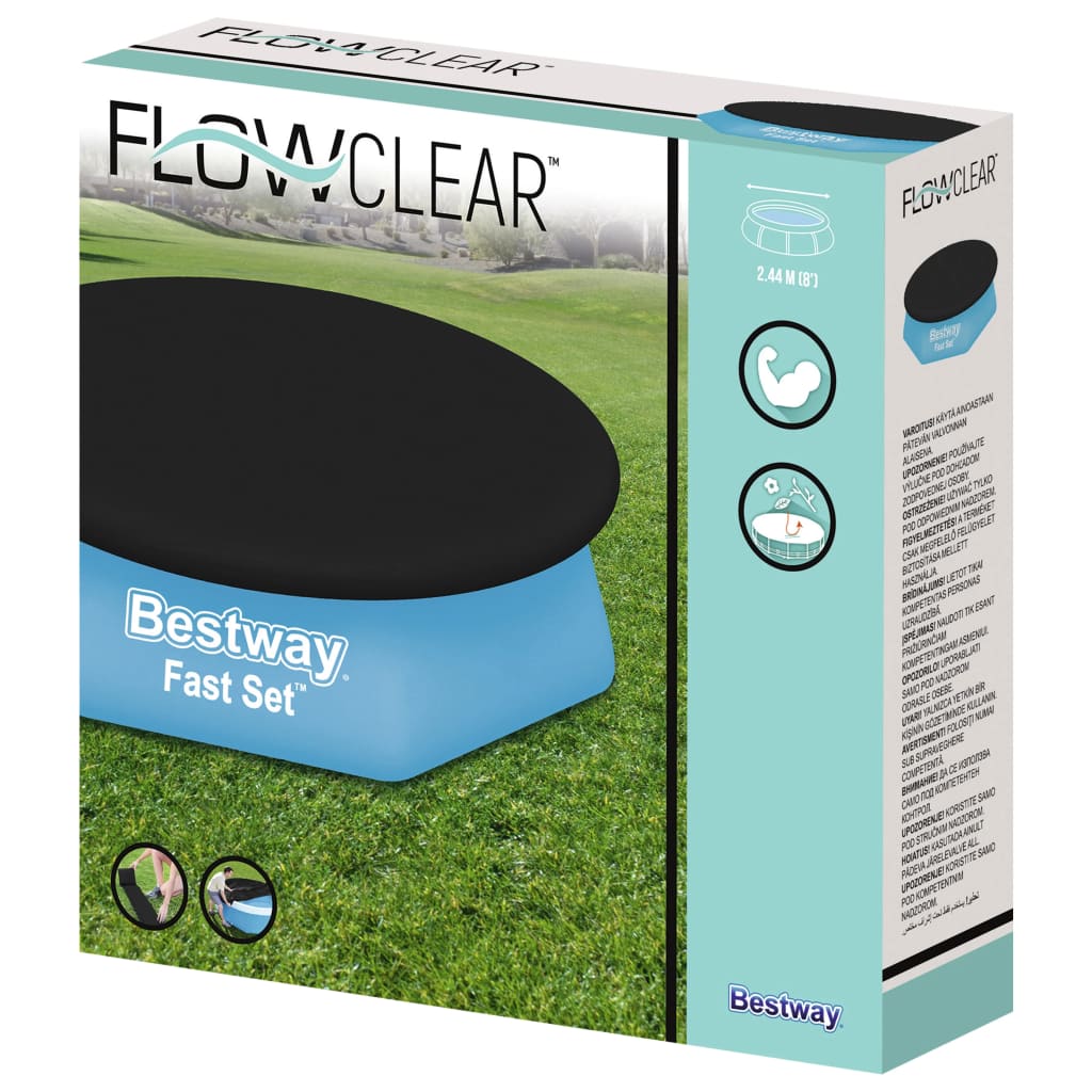 Bestway Zwembadhoes Flowclear Fast Set 240 Cm