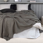Venture Home Bedsprei Milo 260X260 Cm Polyester Grijs