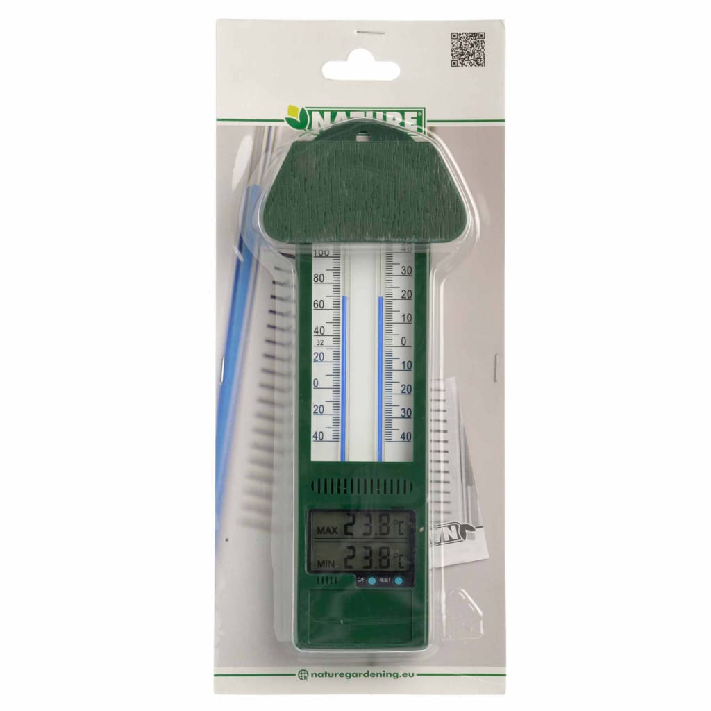 Nature Tuinthermometer Min-Max Digitaal 9,5X2,5X24 Cm