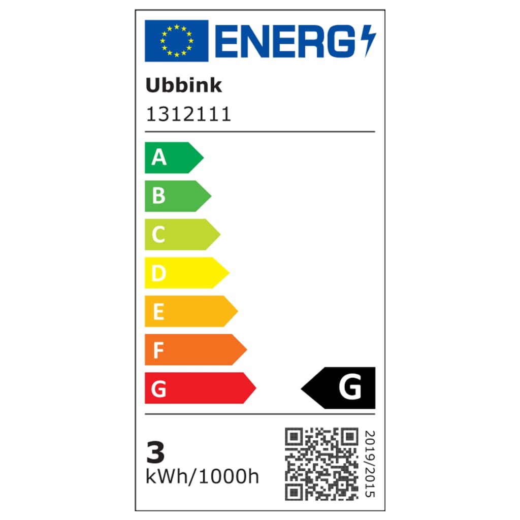 Ubbink Waterval Met Led's Nevada Roestvrij Staal