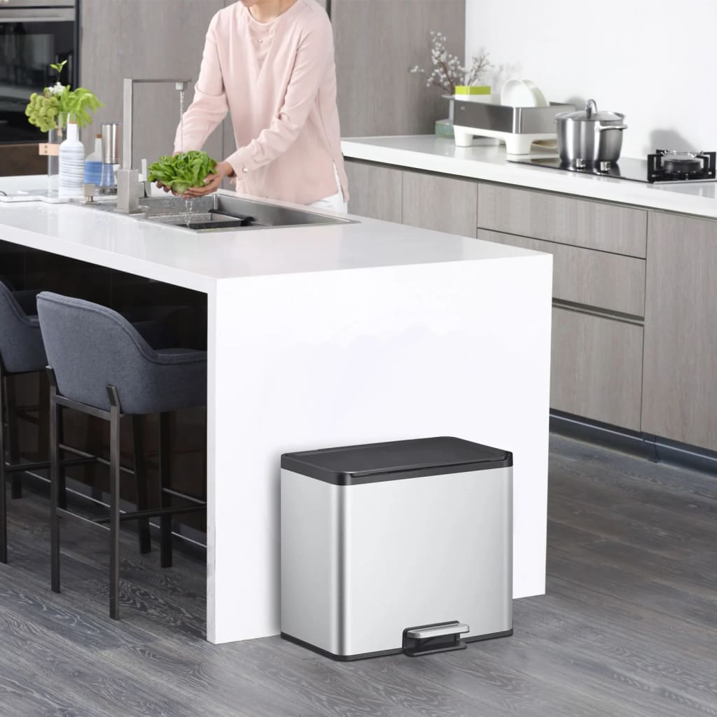 Eko Pedaalemmer Essential 2X20 L Matkleurig