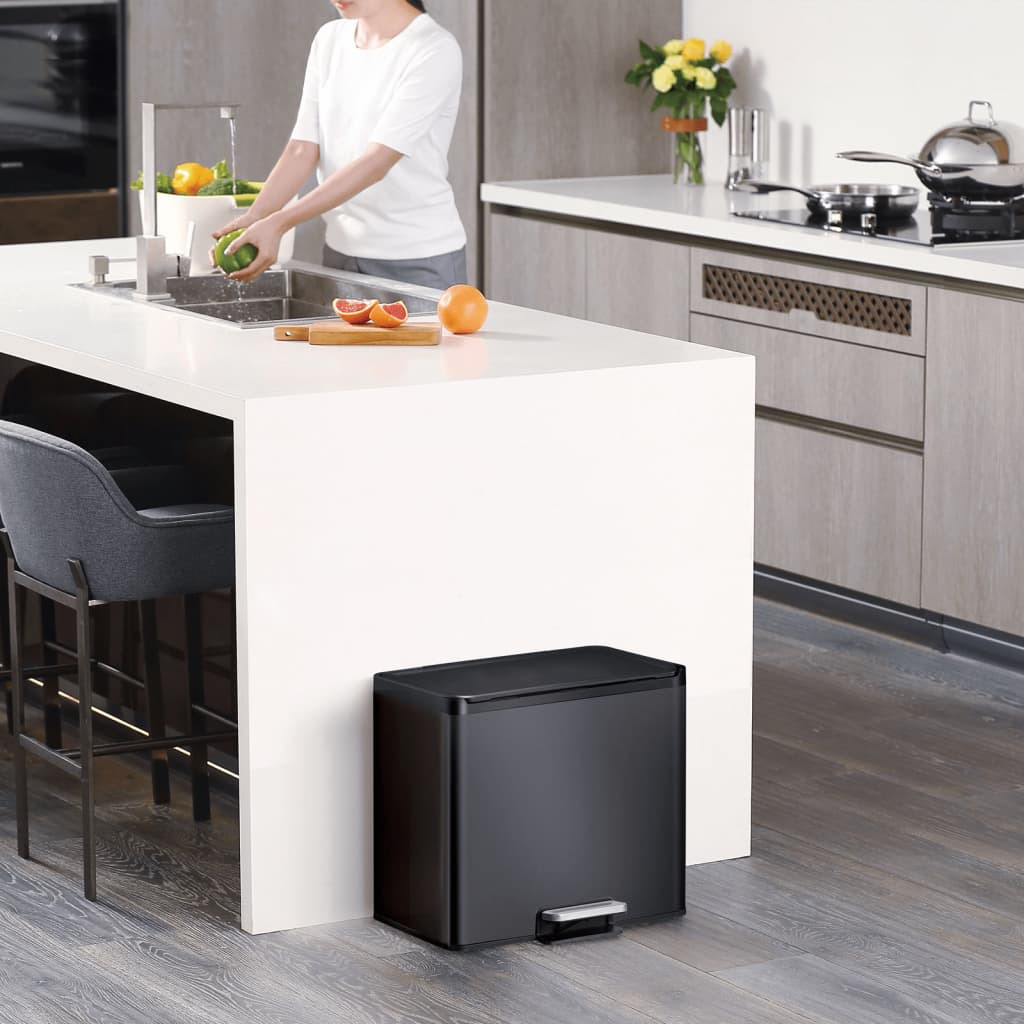 Eko Pedaalemmer Essential 2X20 L Matkleurig