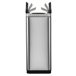 Eko Vuilnisbak Met Sensor Phantom Matzilverkleurig