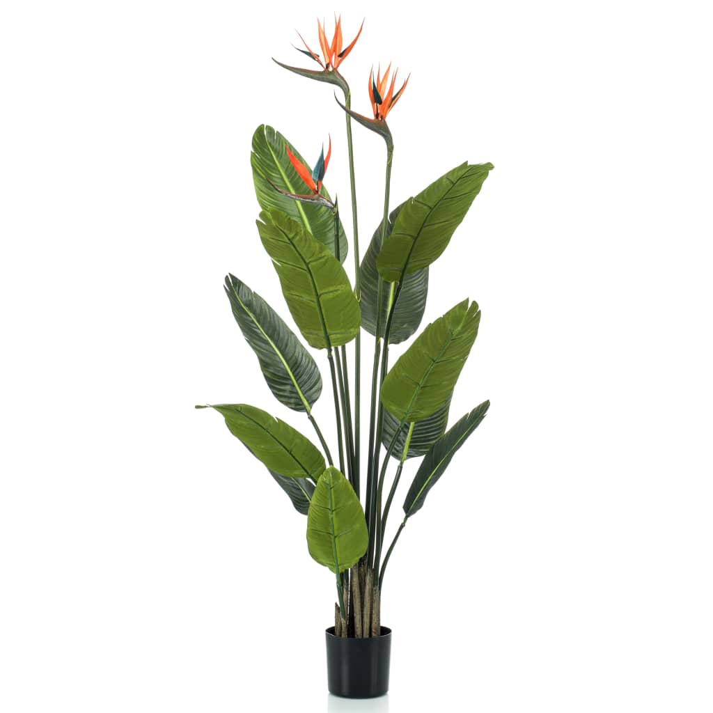 Emerald Kunstplant Met Pot En Bloemen Strelitzia 120 Cm