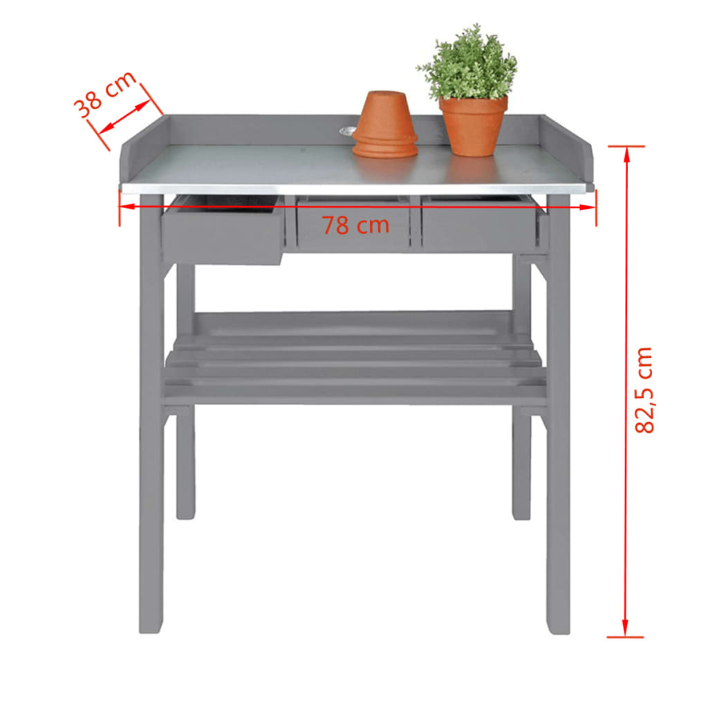 Esschert Design Tuinwerktafel Cf29G