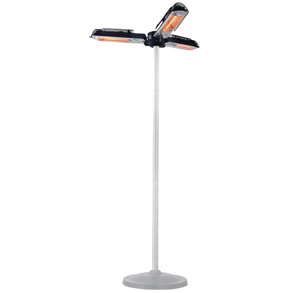 Sunred Parasolverwarming 2000 W Halogeen Zwart En Zilver Ph10
