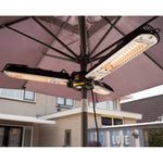 Sunred Parasolverwarming 2000 W Halogeen Zwart En Zilver Ph10