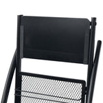 Tijdschriftenrek Zwart 40X32X131 Cm A4