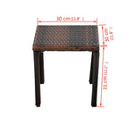 Ligbedden Met Tafel Poly Rattan